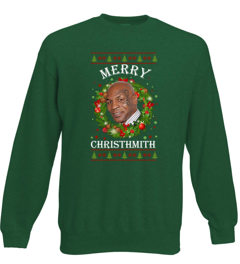 Mike tyson sales christmas sweater