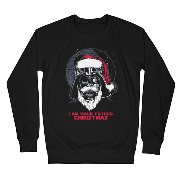 Darth Vader Inspired Christmas Jumper - I Am Your Father Christmas - Funny Christmas Sweater