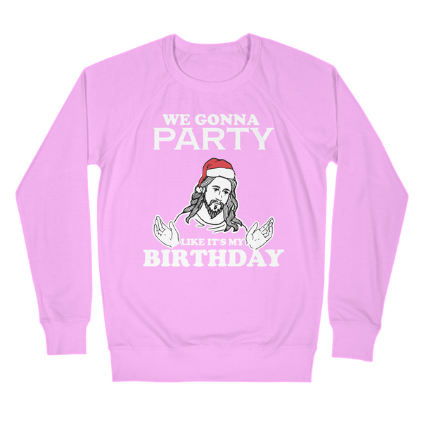 Party Like It's My Birthday - Jesus Christmas Jumper